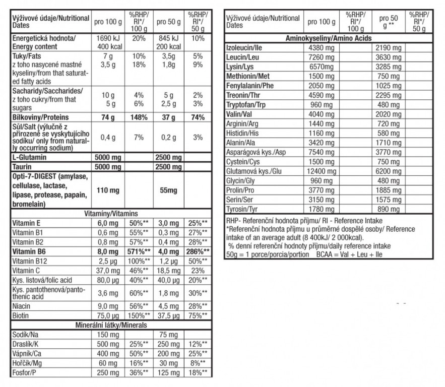 Proteinový nápoj  WHEY PROTEIN  Vanilka č.4