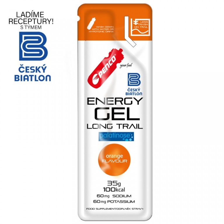 Energetický gel  ENERGY GEL LONG TRAIL 35g  Pomeranč