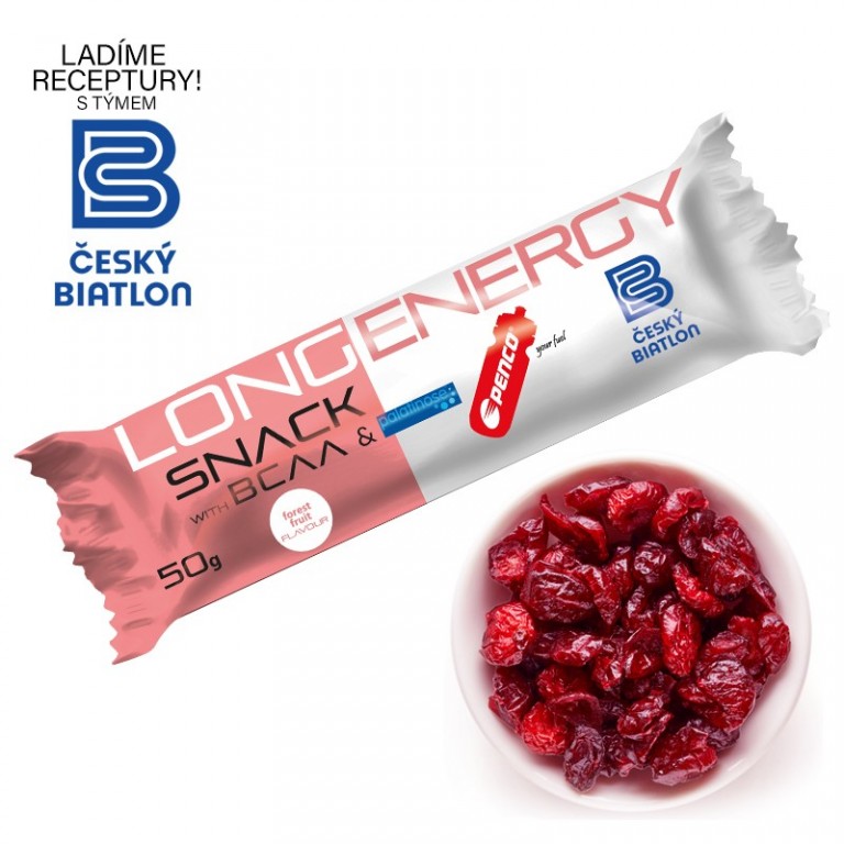 Energetická tyčinka   LONG ENERGY SNACK 50g  Lesní plody